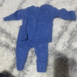 Cozy Blue Kids Matching Set